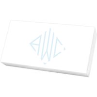 Henley Watercolor Monogram Mini List - White REFILL
