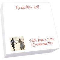 Custom Image Memo Square - White REFILL