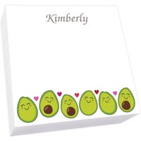 Avocado Family Memo Square - White Refill
