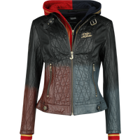 Suicide Squad - DC Comics Lederjacke - Harley Quinn - Daddy`s Lil` Monster - S bis 3XL - für Damen - Größe XXL - multicolor  - EMP exklusives Suicide Squad - DC Comics Lederjacke - Harley Quinn - Daddy`s Lil` Monster - S bis 3XL - für Damen - Größe XXL - multicolor  - EMP exklusives