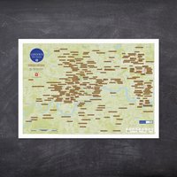 English Heritage Shop Enjoy 43% Off Londons Blue Plaques Scratch Map