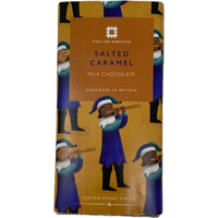 Christmas Salted Caramel Milk Chocolate 90g Bar