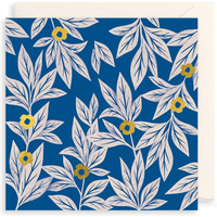 English Heritage Greetings Card Down House Leaves