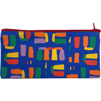 Stonehenge Pencil Case Multi Pattern Blue