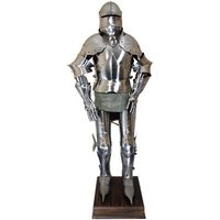 Suit of Gothic Armour and Stand