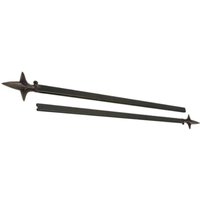 Black Spear Tapestry Rod - Medium