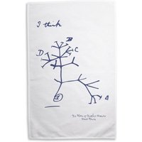 Darwin Collection: I Think Tea Towel