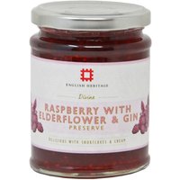English Heritage Raspberry With Elderflower & Gin Jam English Heritage Raspberry With Elderflower & Gin Jam