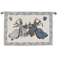Jousting Knights Wall Tapestry
