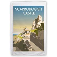 Scarborough Castle Tea Towel Scarborough Castle Tea Towel