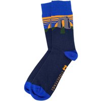 Stonehenge Trilithon Sun Socks Blue UK 4-7