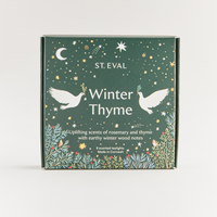 St Eval Tea Light Box Winter Thyme