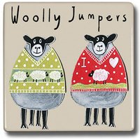 Woolly Jumpers Sheep Coaster Woolly Jumpers Sheep Coaster
