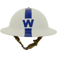 WWII ARP Chief Wardens Helmet - White WWII ARP Chief Wardens Helmet - White