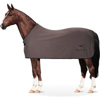 Equinate Abschwitzdecke Orlando aus Fleece mit Widerristpolster 135cm Dunkelgrau Equinate Abschwitzdecke Orlando aus Fleece mit Widerristpolster 135cm Dunkelgrau