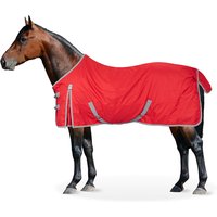 Equinate wasserdichte Regendecke Springfield mit Fleeceinnenfutter 165cm Rot Equinate wasserdichte Regendecke Springfield mit Fleeceinnenfutter 165cm Rot
