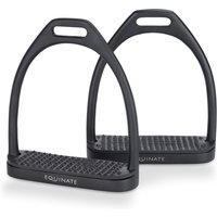 Equinate Steigbügel Midway 10cm Schwarz Matt Equinate Steigbügel Midway 10cm Schwarz Matt