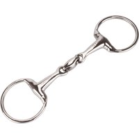 Equinate Olivenkopfgebiss Edelstahl 16mm doppelt gebrochen 11,5cm Equinate Olivenkopfgebiss Edelstahl 16mm doppelt gebrochen 11,5cm
