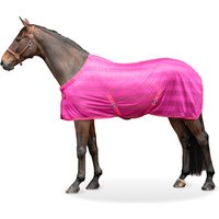 Equinate Fliegendecke Guardian mit Kreuzbegurtung und Widerristpolster 125cm Raspberry Equinate Fliegendecke Guardian mit Kreuzbegurtung und Widerristpolster 125cm Raspberry