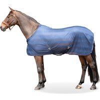 Equinate Fliegendecke Guardian mit Kreuzbegurtung und Widerristpolster 145cm Navy Equinate Fliegendecke Guardian mit Kreuzbegurtung und Widerristpolster 145cm Navy