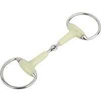 Equinate Olivenkopfgebiss mit Apfelgeschmack 18mm einfach gebrochen 12,5cm Equinate Olivenkopfgebiss mit Apfelgeschmack 18mm einfach gebrochen 12,5cm