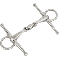 Equinate Schenkeltrense Edelstahl 16mm doppelt gebrochen 14,5cm Equinate Schenkeltrense Edelstahl 16mm doppelt gebrochen 14,5cm