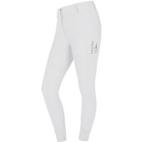 Equinate Damen Reithose Romy Kniebesatz mit Handytaschen und Glitzerapplikationen 40 Weiß Equinate Damen Reithose Romy Kniebesatz mit Handytaschen und Glitzerapplikationen 40 Weiß