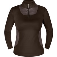 Equinate Damen Funktionsshirt Glide / Leichtes Langarmshirt L Braun Equinate Damen Funktionsshirt Glide / Leichtes Langarmshirt L Braun