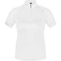 Equinate Damen Funktionsshirt Lunari mit Stehkragen und Mesh-Ärmeln S Weiß Equinate Damen Funktionsshirt Lunari mit Stehkragen und Mesh-Ärmeln S Weiß