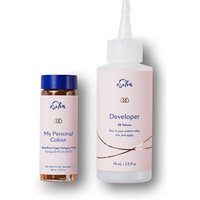 Permanent Hair Colour Set - DUNKELBRAUN KUPFER MAHAGONI 4CM