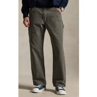 Polo Ralph Lauren para homem. 710979391003 Calça de carpinteiro de lona da Polo cinzenta (32/32), Casual, Cinza, Algodão
