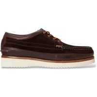 Polo Ralph Lauren para homem. 812P15874001 Mocassins de couro Ranger marrom (46), 1 a 3cm, Cordão, Casual