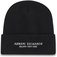 A|X Armani Exchange para homem. XM001637AF16950UC001 Boné ASV Milano preto (OSFA), Casual, Poliéster