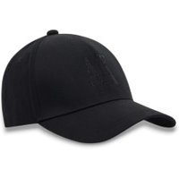 A|X Armani Exchange para mulher. XW000957AF13846UC001 Boné básico preto (OSFA), Casual, Algodão