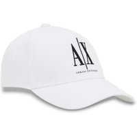 A|X Armani Exchange para mulher. XW001179AF14711U0002 Tampa da base branca (OSFA), Branco, Casual, Algodão