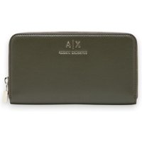 A|X Armani Exchange para mulher. XW000359AF12040U7043 Carteira Efeito verde (OSFA), Casual, Poliéster