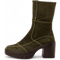 Art para mulher. 116591222003_0G3 Botas de couro 1659 Sofia verde (39), 5 a 8cm, Zíper, Casual