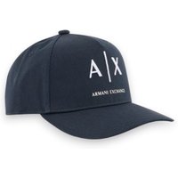 A|X Armani Exchange para homem. XM002696AF15502MB106 Boné de basebol azul-marinho (OSFA), Casual, Algodão