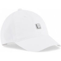 A|X Armani Exchange para mulher. XW002385AF15502U0002 Chapéu de basebol branco (OSFA), Casual, Algodão