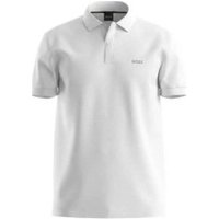 BOSS para homem. 50555153 Polo Pio 2 branco (M), Casual, Algodão, Manga curta