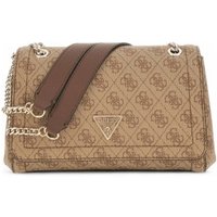 Guess para mulher. HWBG9672210 Mala de mão convertível Noelle castanha (OSFA), Marrom, Casual, Poliuretano