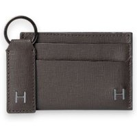Hackett London para homem. HM0100070 Conjunto de presente em couro com logo metálico h marrom (OSFA), Clássico, Pele