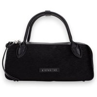 Hispanitas para mulher. BI264927 Bolsa Bowling preta (OSFA), Preto, Casual, Imitação de couro