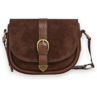 Pepe Jeans para mulher. PL0300023 Saco Crisha castanho Soho (OSFA), Marrom, Casual, Pele