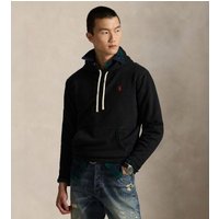 Polo Ralph Lauren para homem. 710766778008 Camisola de Velo com Capuz Preto (XXL), Casual, Algodão, Manga comprida