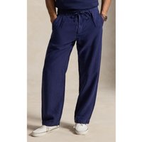 Polo Ralph Lauren para homem. 710971941001 Calça Lateef de linho Relaxed Fit marinho (XL), Casual