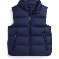 Polo Ralph Lauren para menino. 322969863002 Casaco de penas Gorham azul-marinho (4años= 109/116cm), Casual, Poliéster, moda infantil
