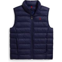 Polo Ralph Lauren para menino. 323B15067002 Colete dobrável acolchoado Colden azul-marinho ((L) 10/12años= 150/161cm), Casual, Nylon recicla