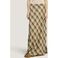 Semicouture para mulher. Y6WQ08 Saia Gonna Connie (46), Casual, Verde, Viscoso