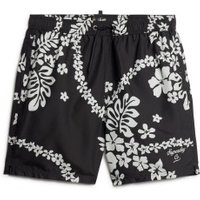Superdry para homem. M3010232A Fato de banho havaiano reciclado preto (XXL), Beachwear, Polister Reciclado, Sustentável
